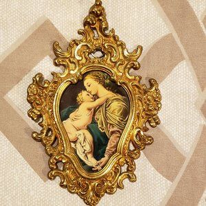 One of a Kind Batoni Mother & Child Framed Art